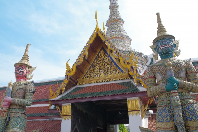 タイ　タイ王国　観光地　食べ物　仕入れ